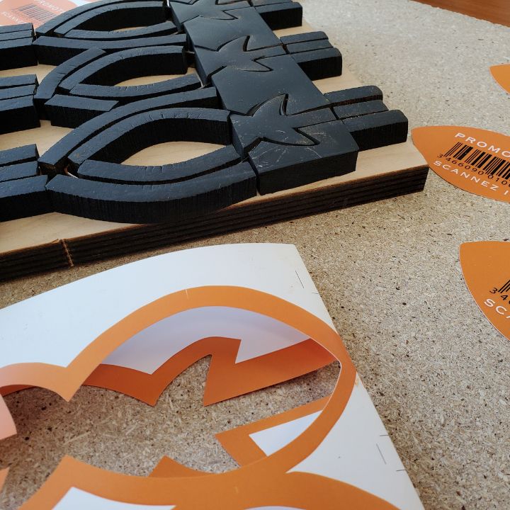 Impression à la forme